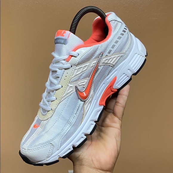 2011 Nike Initiator Women’s Running Sneakers “White Orange” Size 8  394053-180 - Picture 7 of 16